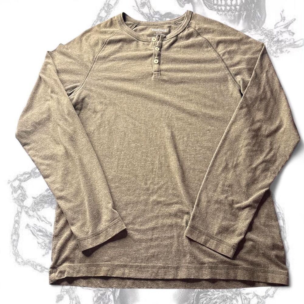 Unbranded Men's Brown and Green T-shirt